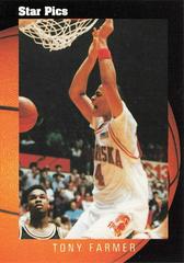 Tony Farmer #36 Basketball Cards 1991 Star Pics Prices