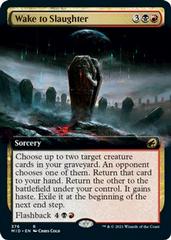 Wake to Slaughter [Extended Art] Magic Innistrad: Midnight Hunt Prices