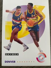 Denver [Williams & Jackson] Basketball Cards 1991 Skybox Prices