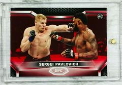 Sergei Pavlovich [Red] Ufc Cards 2020 Topps UFC Knockout Prices