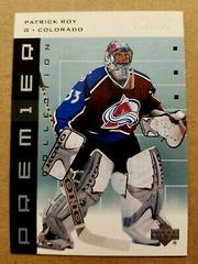 Patrick Roy Hockey Cards 2002 Upper Deck Premier Collection Prices