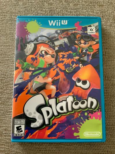 Splatoon | Item, Box, and Manual | Wii U