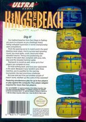 Kings Of The Beach - Back | Kings of the Beach NES