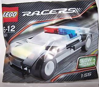 Police Car #7611 LEGO Racers