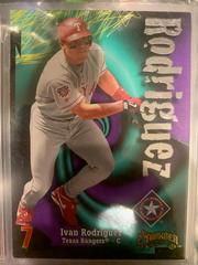 Ivan Rodriguez #63 Baseball Cards 1998 Skybox Thunder Prices