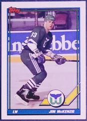 Jim McKenzie #24 Hockey Cards 1991 Topps Prices