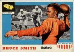 Bruce Smith Football Cards 1955 Topps All American Prices