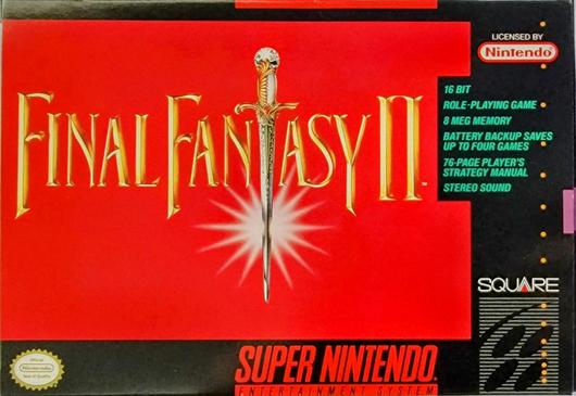 Final Fantasy II Cover Art