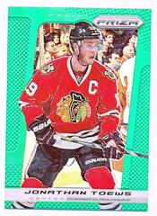 Jonathan Toews [Green Prizm] #122 Hockey Cards 2013 Panini Prizm Prices