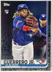 Vladimir Guerrero Jr. [Throwing Black] Baseball Cards 2019 Topps Update Prices