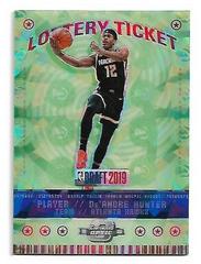 De'Andre Hunter [Red Cracked Ice] #4 Basketball Cards 2019 Panini Contenders Optic Lottery Ticket Prices