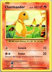 Details about   Charmander XY Evolutions 9/108 Common Pack Fresh Mint 