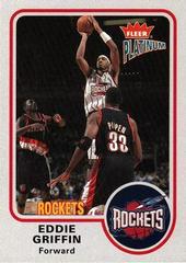 Eddie Griffin #8 Basketball Cards 2002 Fleer Platinum Prices