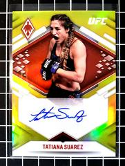 Tatiana Suarez [Gold] #PX-TSZ Ufc Cards 2022 Panini Chronicles UFC Phoenix Autographs Prices