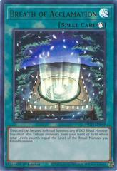 Breath of Acclamation MP22-EN049 YuGiOh 2022 Tin of the Pharaoh's Gods Mega Pack Prices