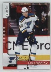 Colton Parayko [Red] Hockey Cards 2017 O Pee Chee Prices