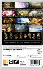 Cover (Back) | Octopath Traveler PAL Nintendo Switch