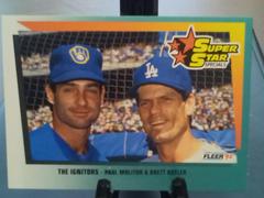 The Ignitors [P. Molitor & B. Butler] #702 Baseball Cards 1992 Fleer Prices