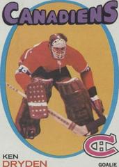 Ken Dryden #45 Hockey Cards 1971 Topps Prices
