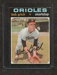 Bob Grich Baseball Cards 1971 O Pee Chee Prices
