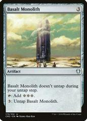 Basalt Monolith #173 Magic Commander Anthology Volume II Prices