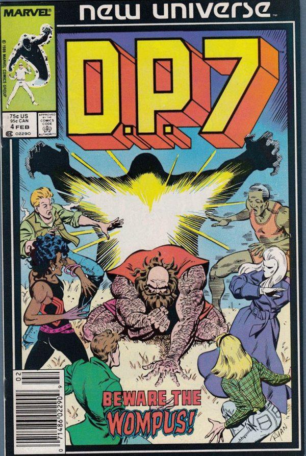 D.P. 7 [Newsstand] #4 (1986) Comic Books DP7