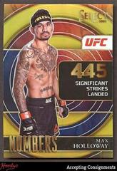 Max Holloway [Gold] #4 Ufc Cards 2022 Panini Select UFC Numbers Prices