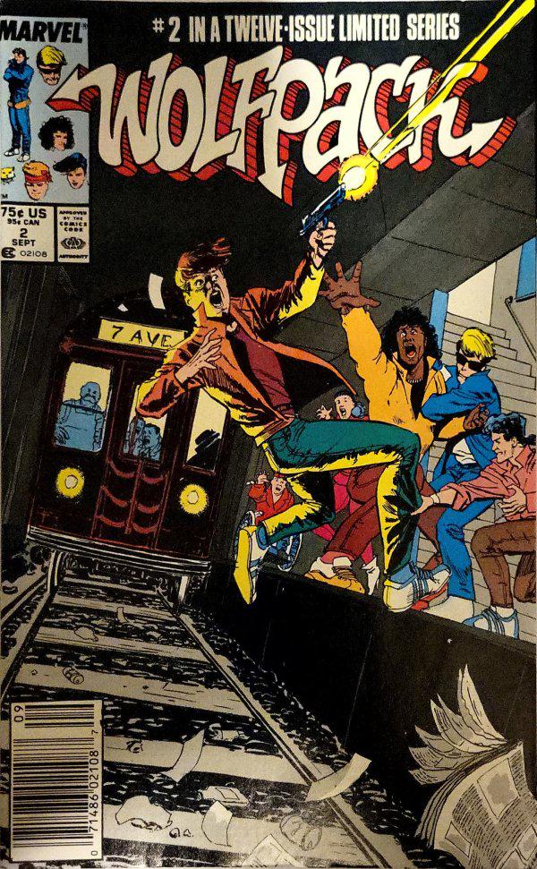 Wolfpack [Newsstand] #2 (1988) Comic Books Wolfpack