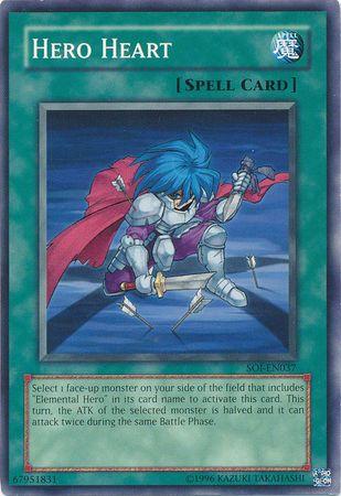 Hero Heart SOI-EN037 YuGiOh Shadow of Infinity