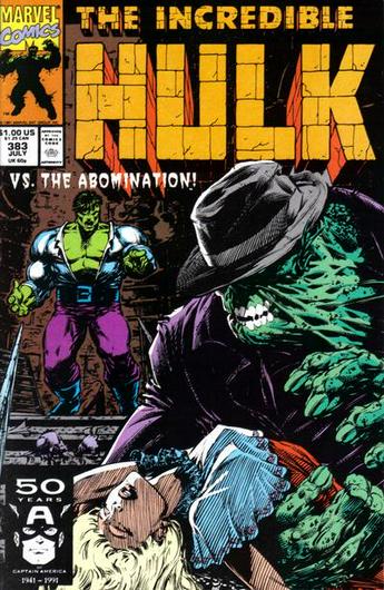 The Incredible Hulk #383 (1991) Cover Art