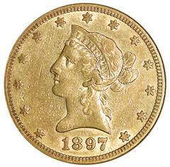 1897 [PROOF] Coins Liberty Head Quarter Eagle Prices
