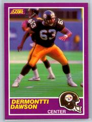 Dermontti Dawson #408S Football Cards 1989 Panini Score Supplemental Prices