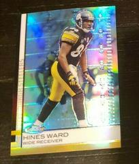 Hines Ward [Blue Refractor] #7 Football Cards 2009 Topps Finest Prices
