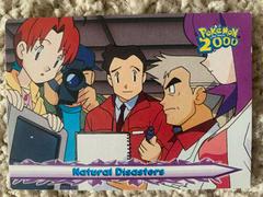Natural Disasters [Foil] #37 Pokemon 2000 Topps Movie Prices