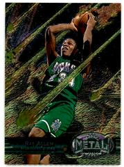 Ray Allen #104 Basketball Cards 1997 Metal Universe Prices