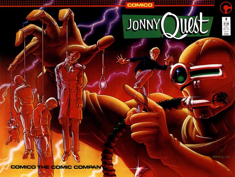 Jonny Quest #8 (1987) Comic Books Jonny Quest