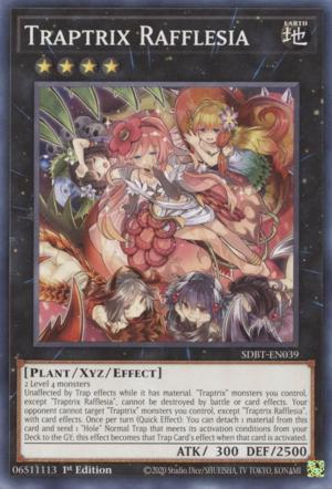 Traptrix Rafflesia SDBT-EN039 YuGiOh Structure Deck: Beware of Traptrix