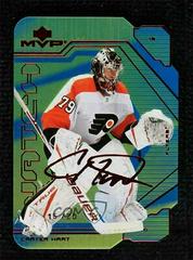 Carter Hart [Green] Hockey Cards 2021 Upper Deck MVP Colors and Contours Prices