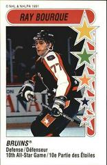 Ray Bourque #335 Hockey Cards 1991 Panini Stickers Prices