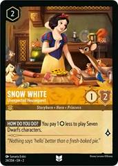 Snow White - Unexpected Houseguest #24 Lorcana Rise of the Floodborn Prices