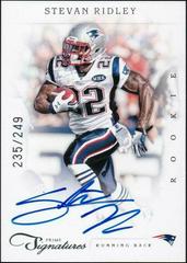 Stevan Ridley #256 Football Cards 2011 Panini Prime Signatures Prices
