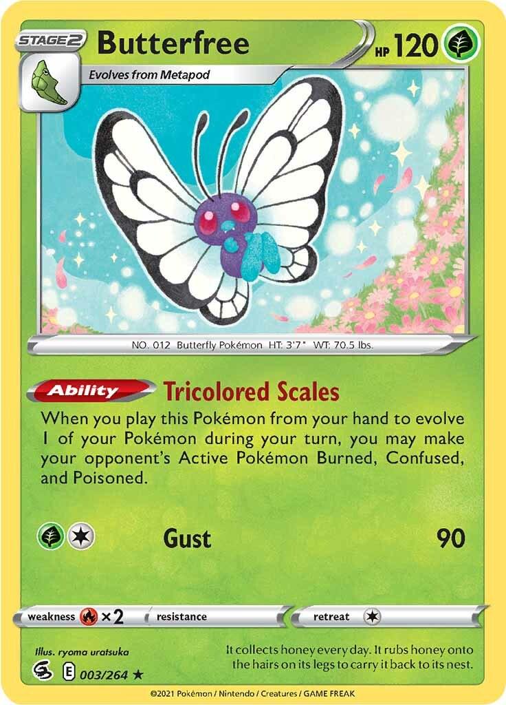 Butterfree #3 Pokemon Fusion Strike