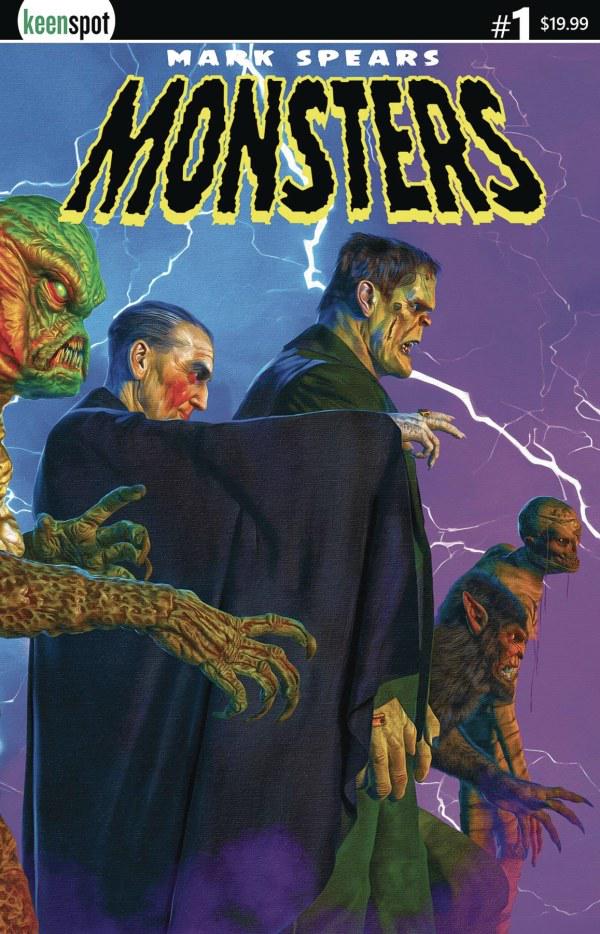 Mark Spears Monsters [Spears Flip Holo - Foil] #1 (2024) Comic Books Mark Spears Monsters