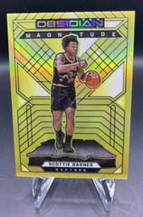 Scottie Barnes [Yellow Flood] Basketball Cards 2021 Panini Obsidian Magnitude Prices