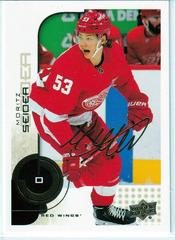 Moritz Seider [Gold Script] Hockey Cards 2022 Upper Deck MVP 20th Anniversary Prices