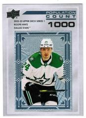 Roope Hintz [1000] Hockey Cards 2022 Upper Deck Population Count Prices