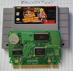 Cartridge And Motherboard  | Super Mario RPG Super Nintendo