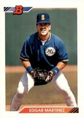 Edgar Martinez #33 Baseball Cards 1992 Bowman Prices