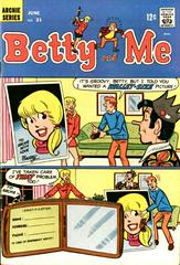 Betty and Me #21 (1969) Comic Books Betty and Me Prices