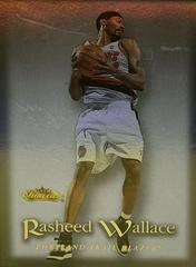Rasheed Wallace Basketball Cards 2000 Fleer Showcase Prices